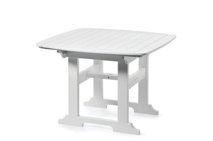 Portsmouth 42" x 42" Square Dining Table by Seaside Casual Outdoor Dining Table Seaside Casual Furniture White 