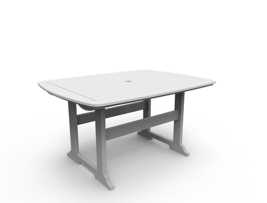 Portsmouth 42" x 56" Rectangular Dining Table by Seaside Casual Outdoor Dining Table Seaside Casual Furniture 