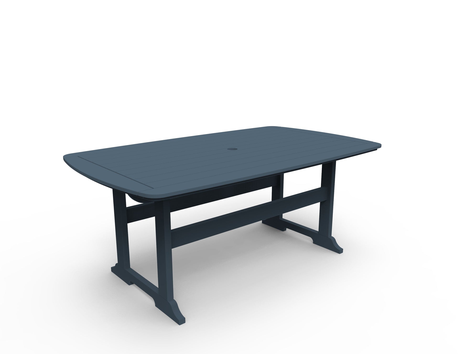 Portsmouth 42" x 72" Rectangular Dining Table by Seaside Casual Outdoor Dining Table Seaside Casual Furniture Slate 