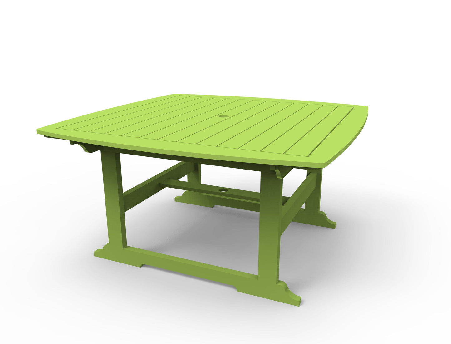 Portsmouth 56" x 56" Square Dining Table by Seaside Casual Outdoor Dining Table Seaside Casual Furniture Leaf 