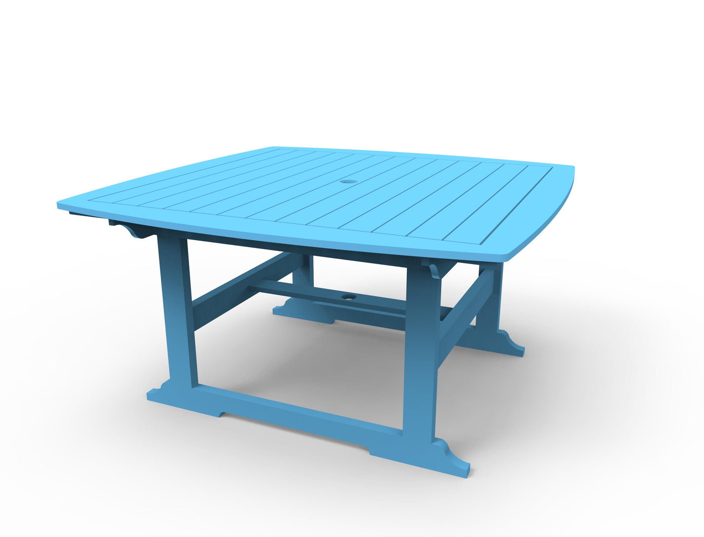 Portsmouth 56" x 56" Square Dining Table by Seaside Casual Outdoor Dining Table Seaside Casual Furniture Pool 