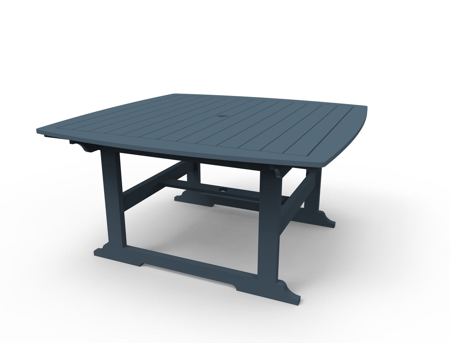 Portsmouth 56" x 56" Square Dining Table by Seaside Casual Outdoor Dining Table Seaside Casual Furniture Slate 