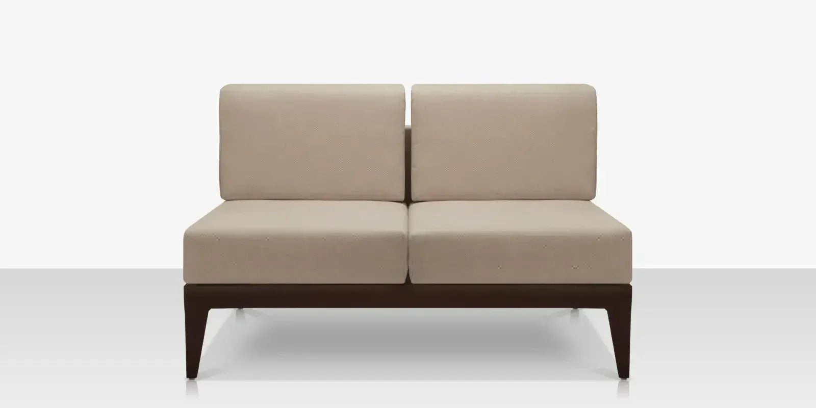 South Beach Armless Loveseat by DecoScape Outdoor Armless Loveseat DecoScape 