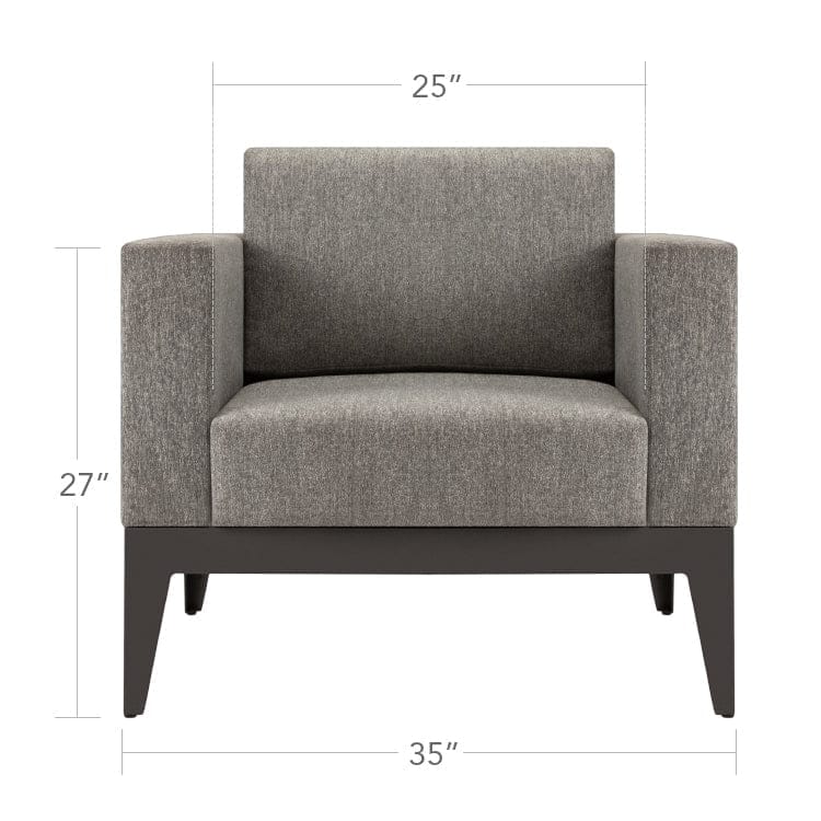 South Beach Club Chair by DecoScape Outdoor Lounge Chair DecoScape 