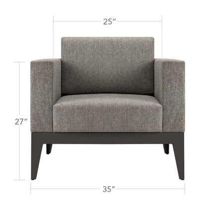 South Beach Club Chair by DecoScape Outdoor Lounge Chair DecoScape 