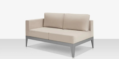 South Beach Left Arm Loveseat by DecoScape Outdoor Loveseat DecoScape 
