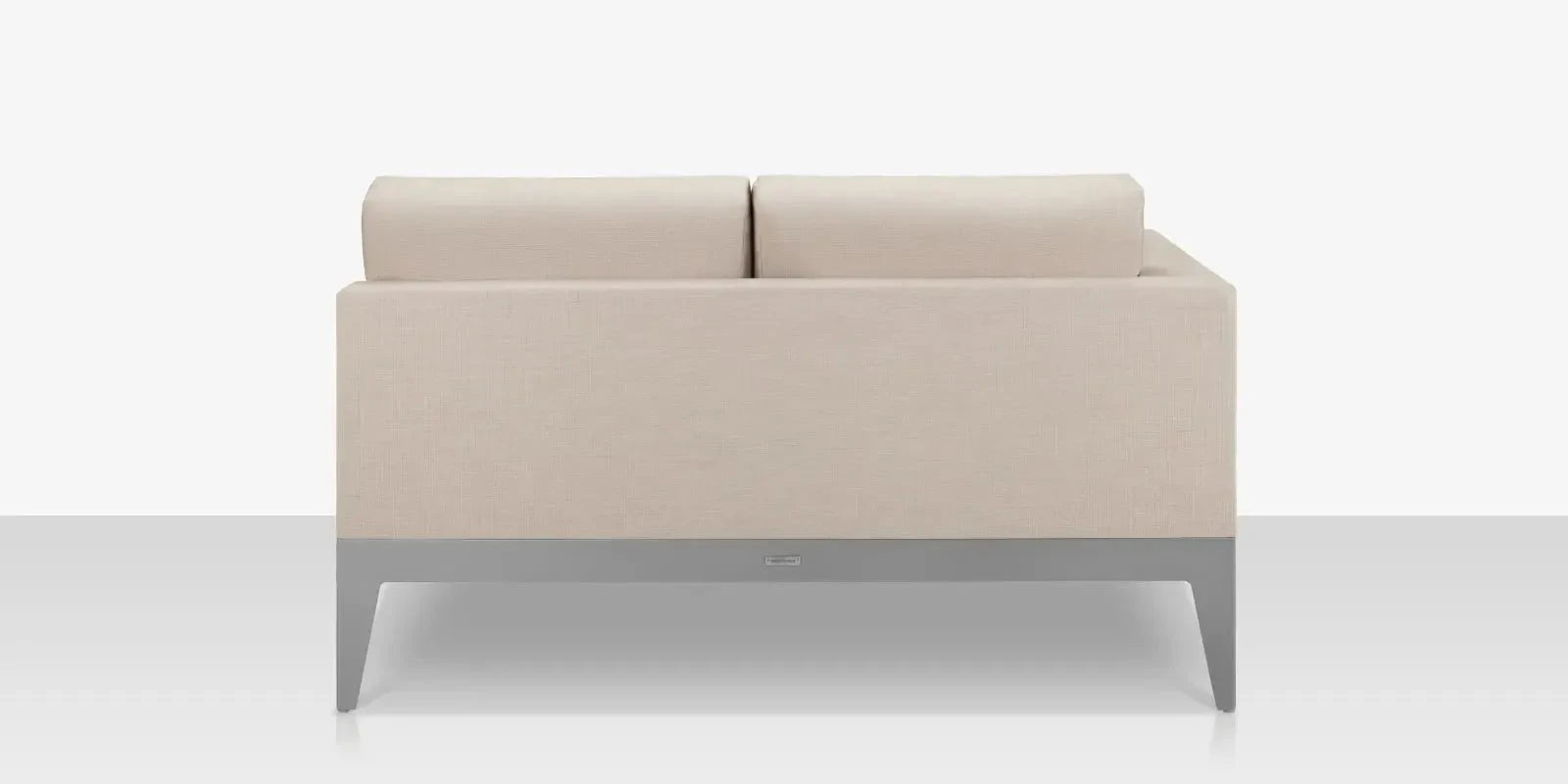 South Beach Left Arm Loveseat by DecoScape Outdoor Loveseat DecoScape 