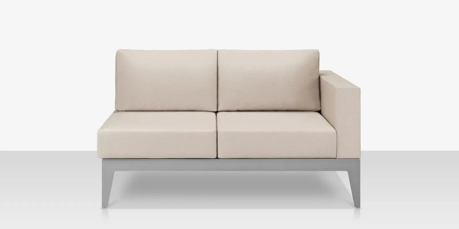 South Beach Right Arm Loveseat by DecoScape Outdoor Loveseat DecoScape 