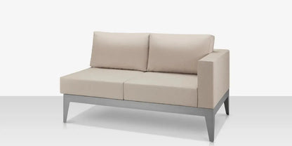 South Beach Right Arm Loveseat by DecoScape Outdoor Loveseat DecoScape 