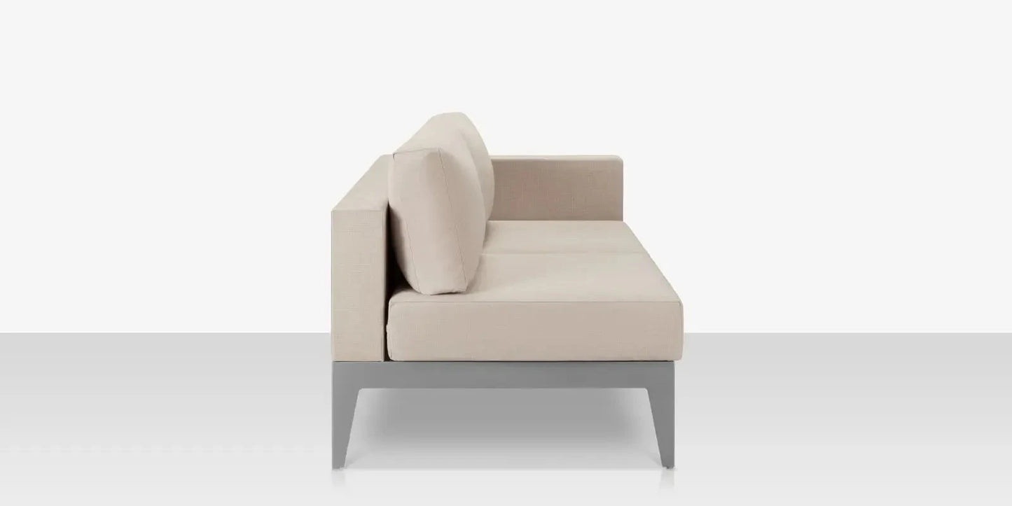 South Beach Right Arm Loveseat by DecoScape Outdoor Loveseat DecoScape 