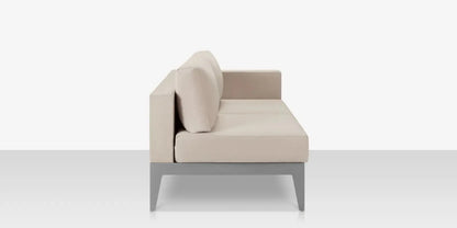 South Beach Right Arm Loveseat by DecoScape Outdoor Loveseat DecoScape 