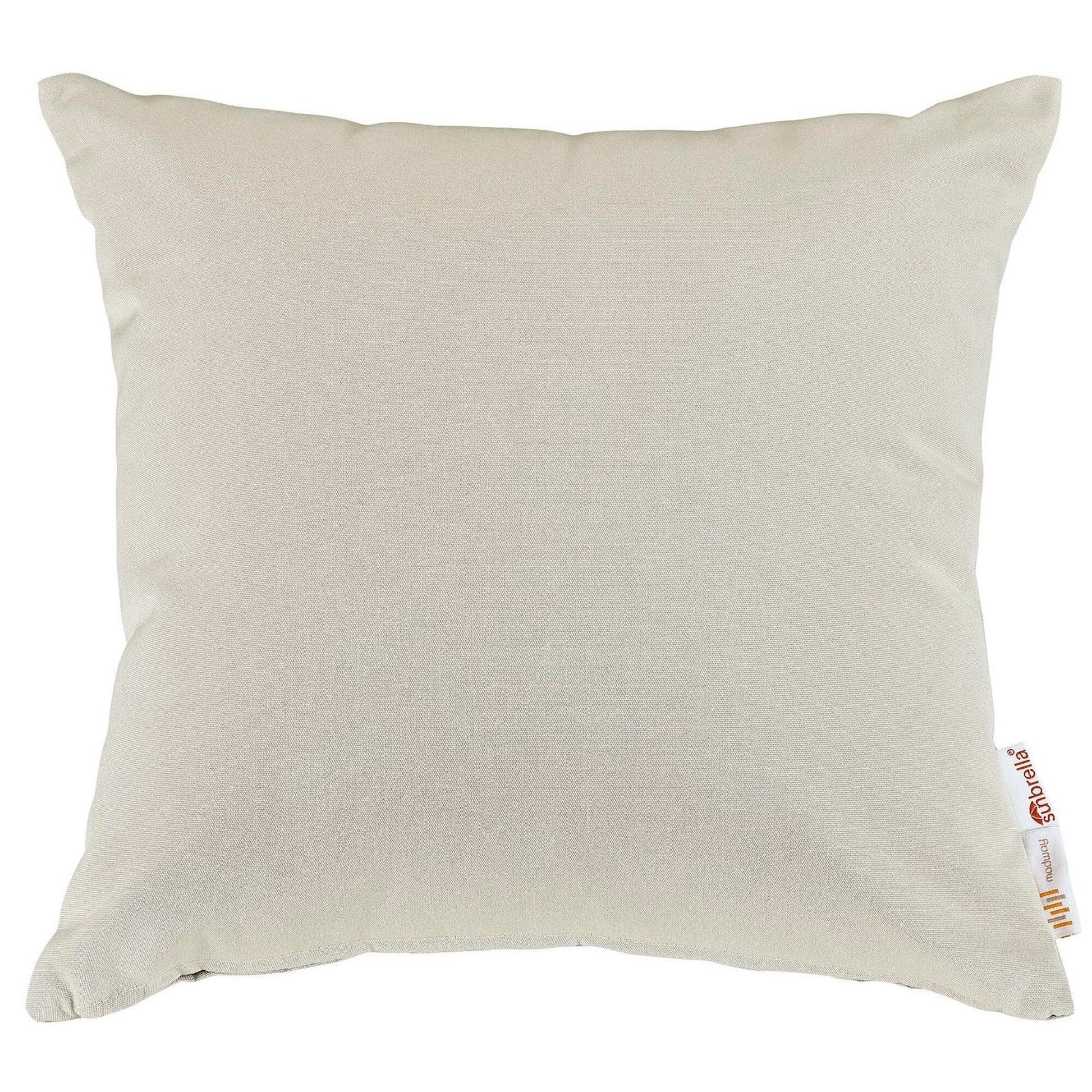 Summon 2 Piece Outdoor Patio Sunbrella Pillow Set in Beige by Modway Pillow Modway 