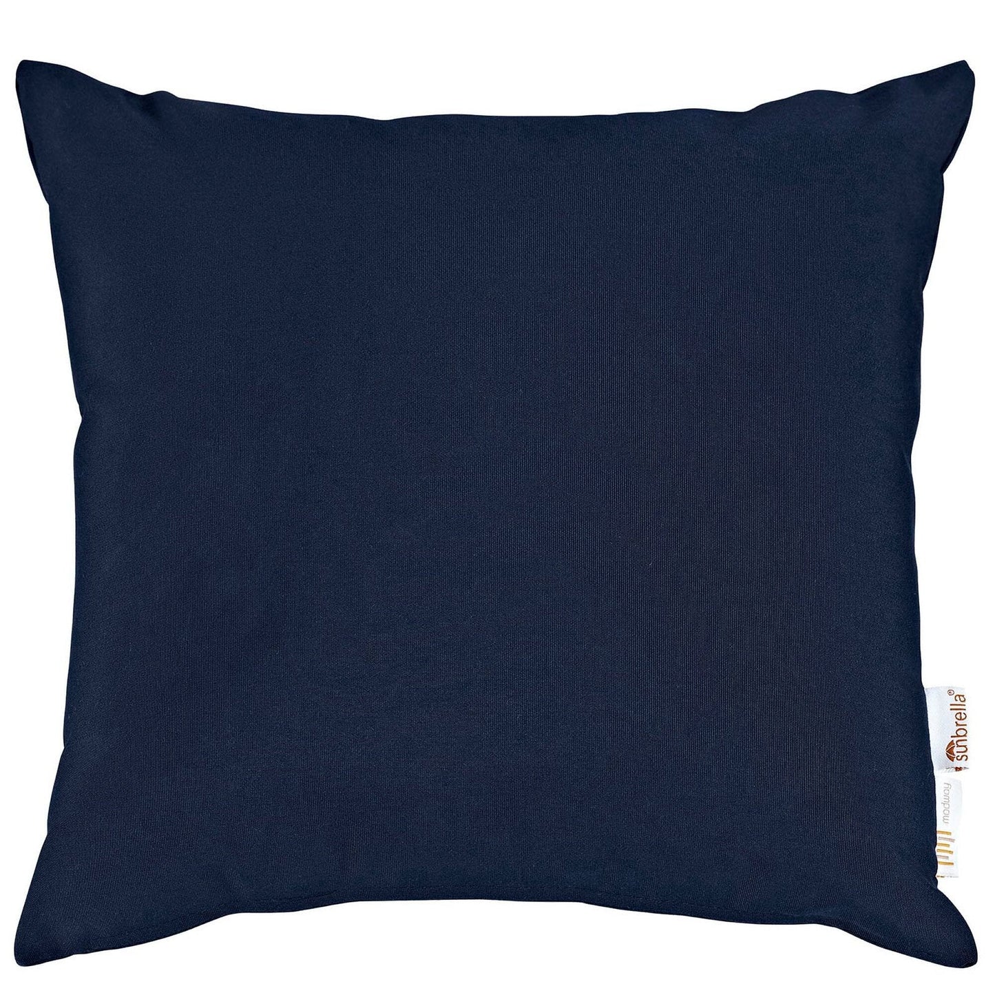 Summon 2 Piece Outdoor Patio Sunbrella Pillow Set in Navy by Modway Pillow Modway 