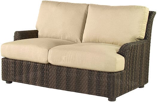 Woodard Aruba Wicker Love Seat S530021 Seating Woodard 