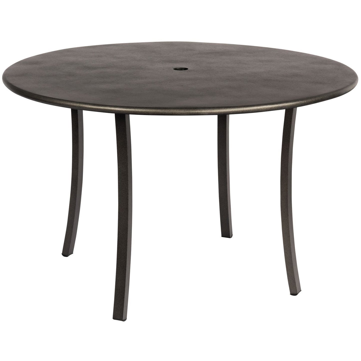 48 Inch Round Umbrella Table S508702 Woodard Outdoor Patio | Canaveral Collection Seating Woodard 
