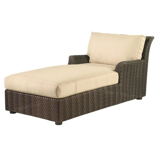 Woodard Aruba Wicker Chaise Lounge Replacement Cushion CU530041