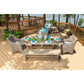 Dining Bench S592085 Woodard Outdoor Patio Woodlands | Augusta Collection Seating Woodard 