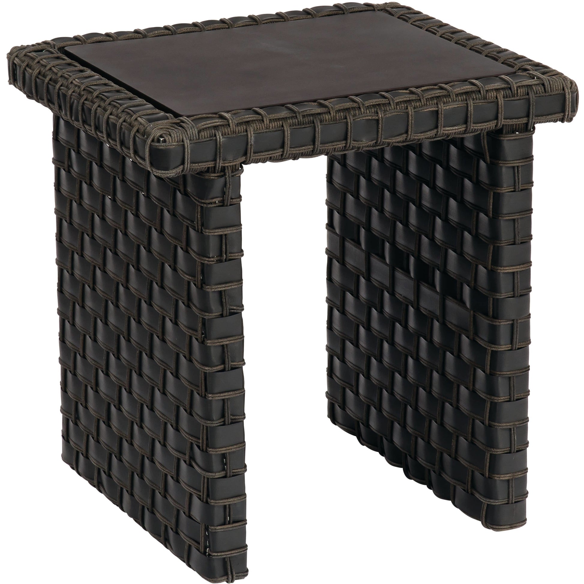 End Table S640201 Woodard Outdoor Patio | Cooper Collection Seating Woodard 