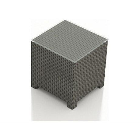 Forever Patio | Barbados End Table INCLUDES GLASS TOP | FP-BAR-ET-SQ-EB Seating Forever Patio 