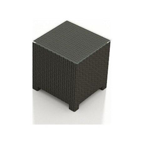 Forever Patio | Barbados End Table INCLUDES GLASS TOP | FP-BAR-ET-SQ-EB Seating Forever Patio 