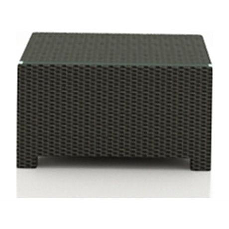 Forever Patio | Barbados Square Coffee Table INCLUDES GLASS TOP | FP-BAR-CT-SQ-EB Seating Forever Patio 