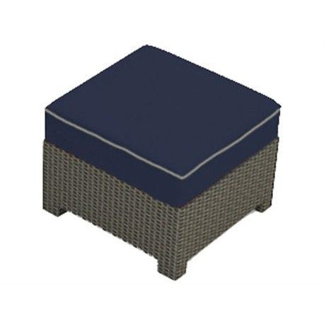 Forever Patio | Barbados Square Ottoman (Cube style to go with Barbados Sectional) | FP-BAR-O-SQ-EB-JR-0 Seating Forever Patio 