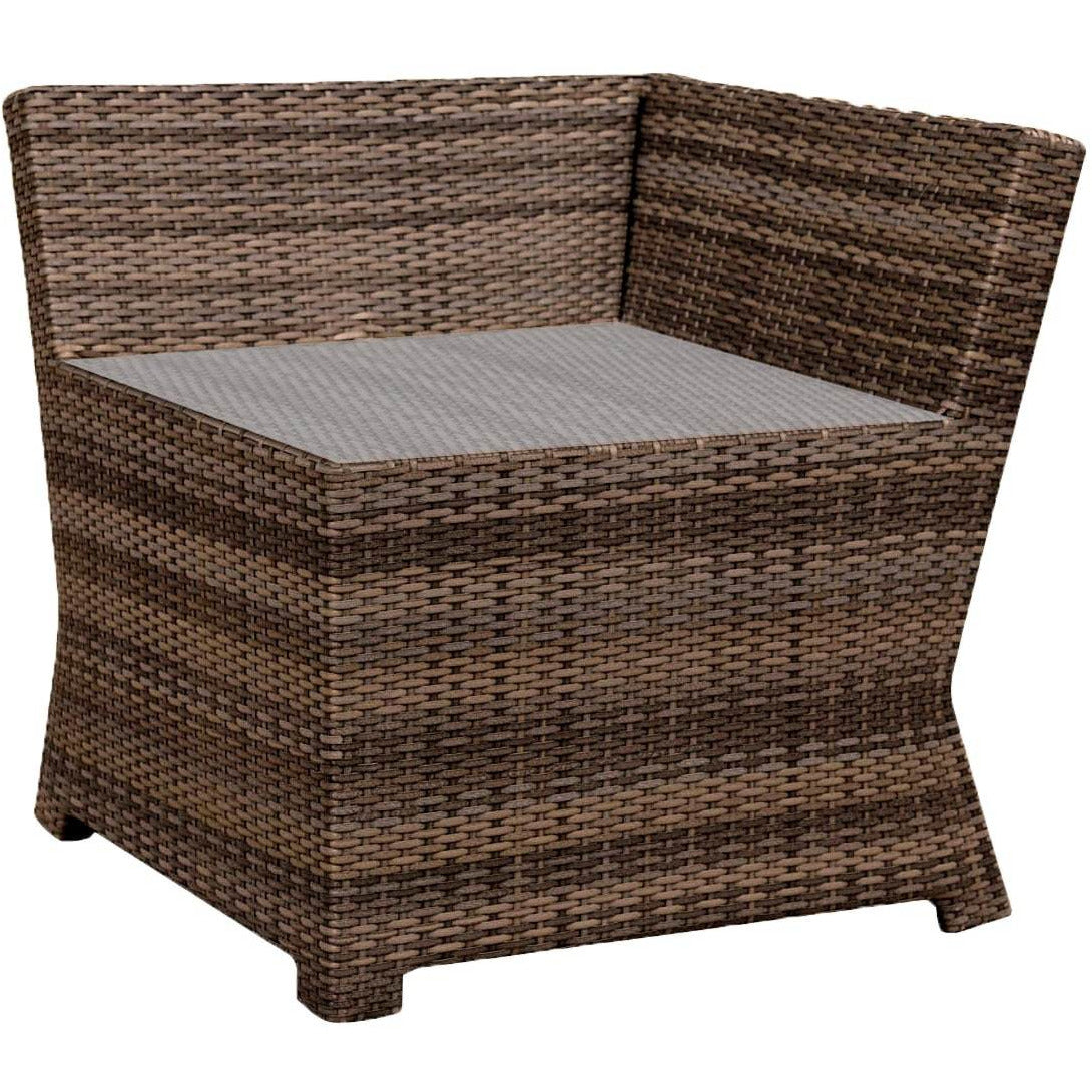Forever Patio | Brookside Corner End Table INCLUDES GLASS TOP | FP-BRO-CET-RYE Seating Forever Patio 