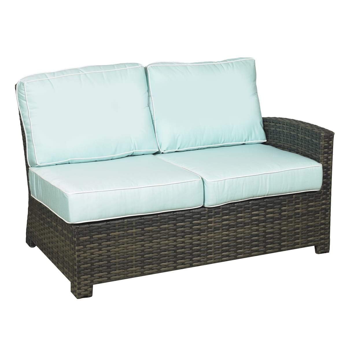 Forever Patio | Brookside Sectional Right Loveseat | FP-BRO-RL-RYE-SID Seating Forever Patio 