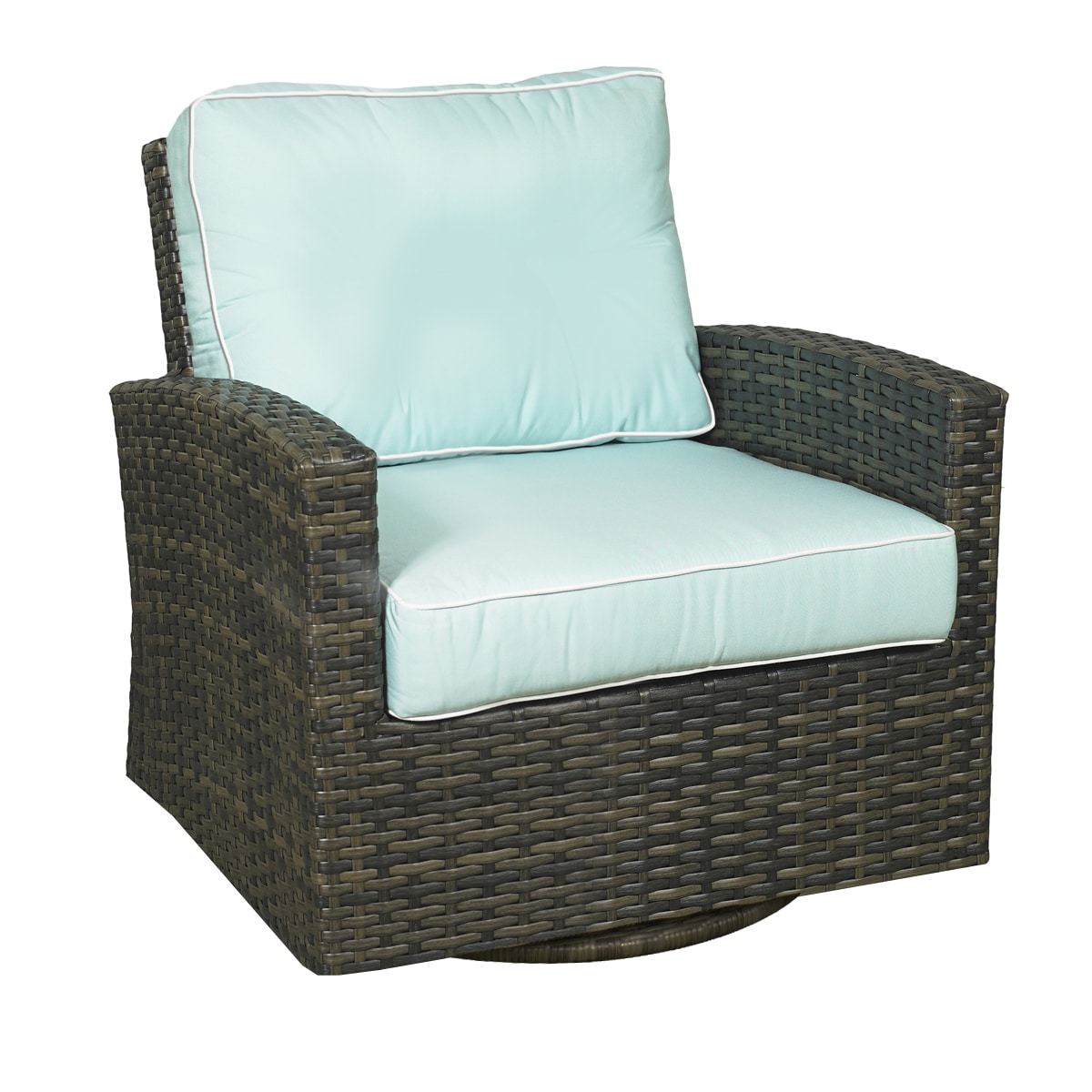 Forever Patio | Brookside Swivel Glider | FP-BRO-SG-RYE-SID Seating Forever Patio 