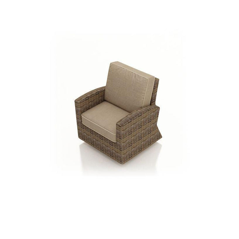 Forever Patio Cypress Wicker Swivel Glider Club Chair FP-CYP-SG-HTT-TL-0 Seating Forever Patio 