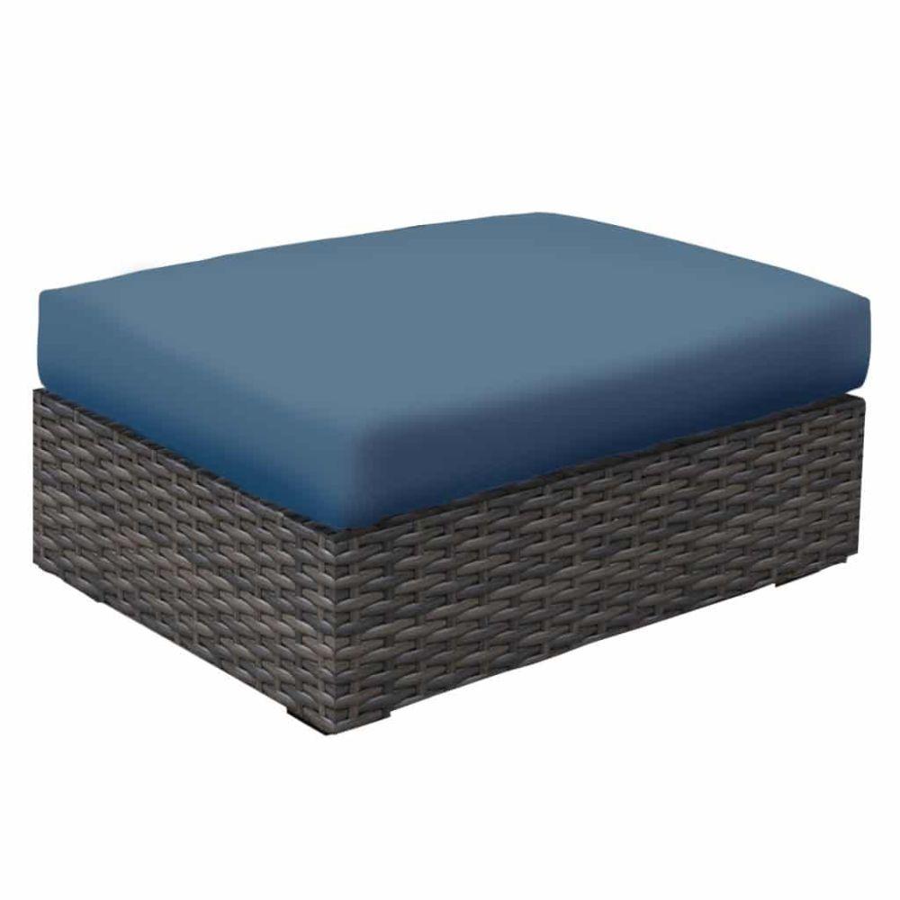 Forever Patio | Horizon Coffee Table Ottoman | FP-HOR-CTO-BS-SD Seating Forever Patio 