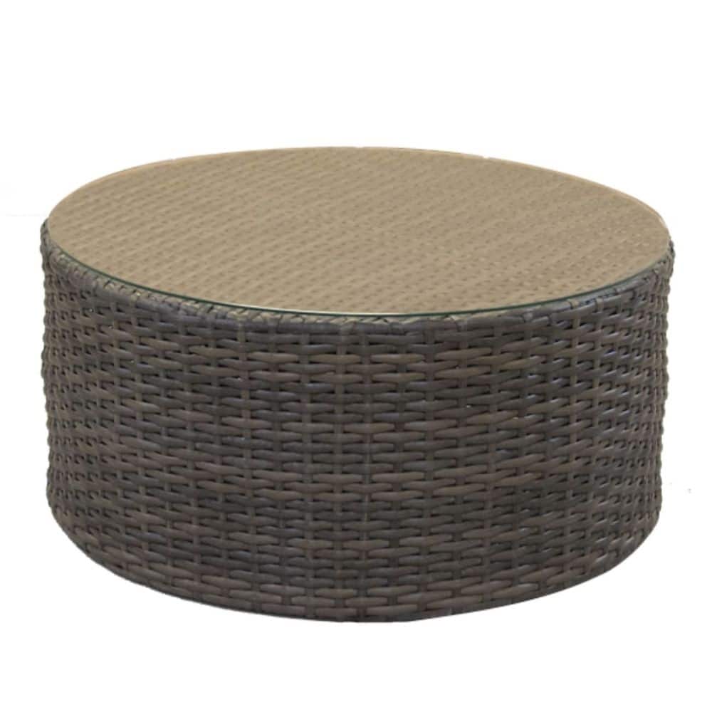 Forever Patio | Horizon Round Coffee Table INCLUDES GLASS TOP | FP-HOR-CT-RND-BS Seating Forever Patio 