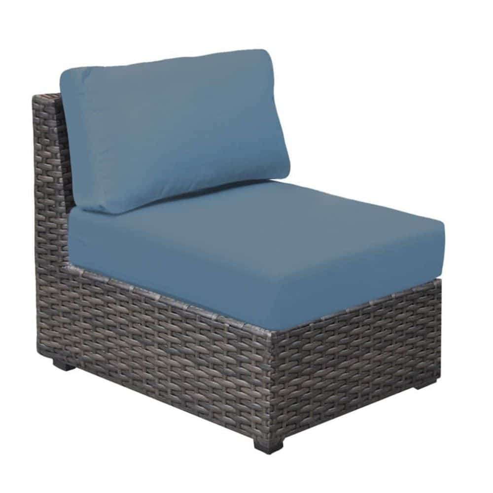 Forever Patio | Horizon Sectional Armless Middle Chair | FP-HOR-SCM-BS-SD Seating Forever Patio 