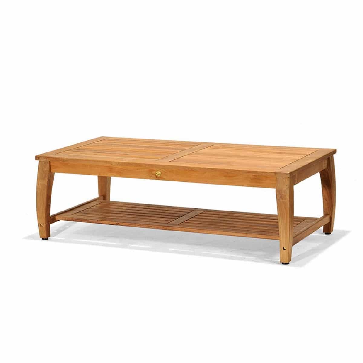 Forever Patio | Miramar Plantation Teak Rectangle Coffee Table | FP-MIR-CT-TK Seating Forever Patio 