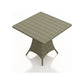 Forever Patio | Universal Counter Height Table - Flat Weave INCLUDES GLASS TOP | FP-UNIW-PT-38-HTF Seating Forever Patio 