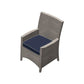 Forever Patio | Universal Dining Chair - Flat Weave | FP-UNIW-DC-EB-JR Seating Forever Patio 