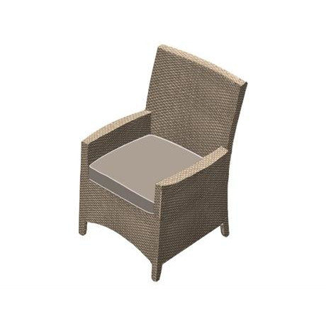 Forever Patio | Universal Dining Chair - Flat Weave | FP-UNIW-DC-EB-JR Seating Forever Patio 