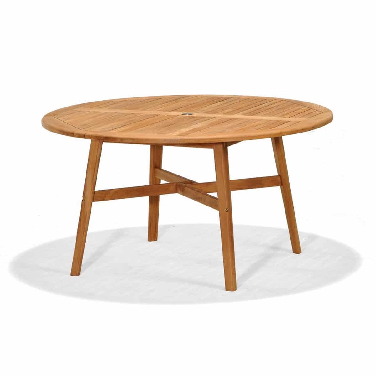 Forever Patio Universal Teak 55" Round Dining Table FP-UNIT-2030-DT-55-Teak Table Forever Patio 