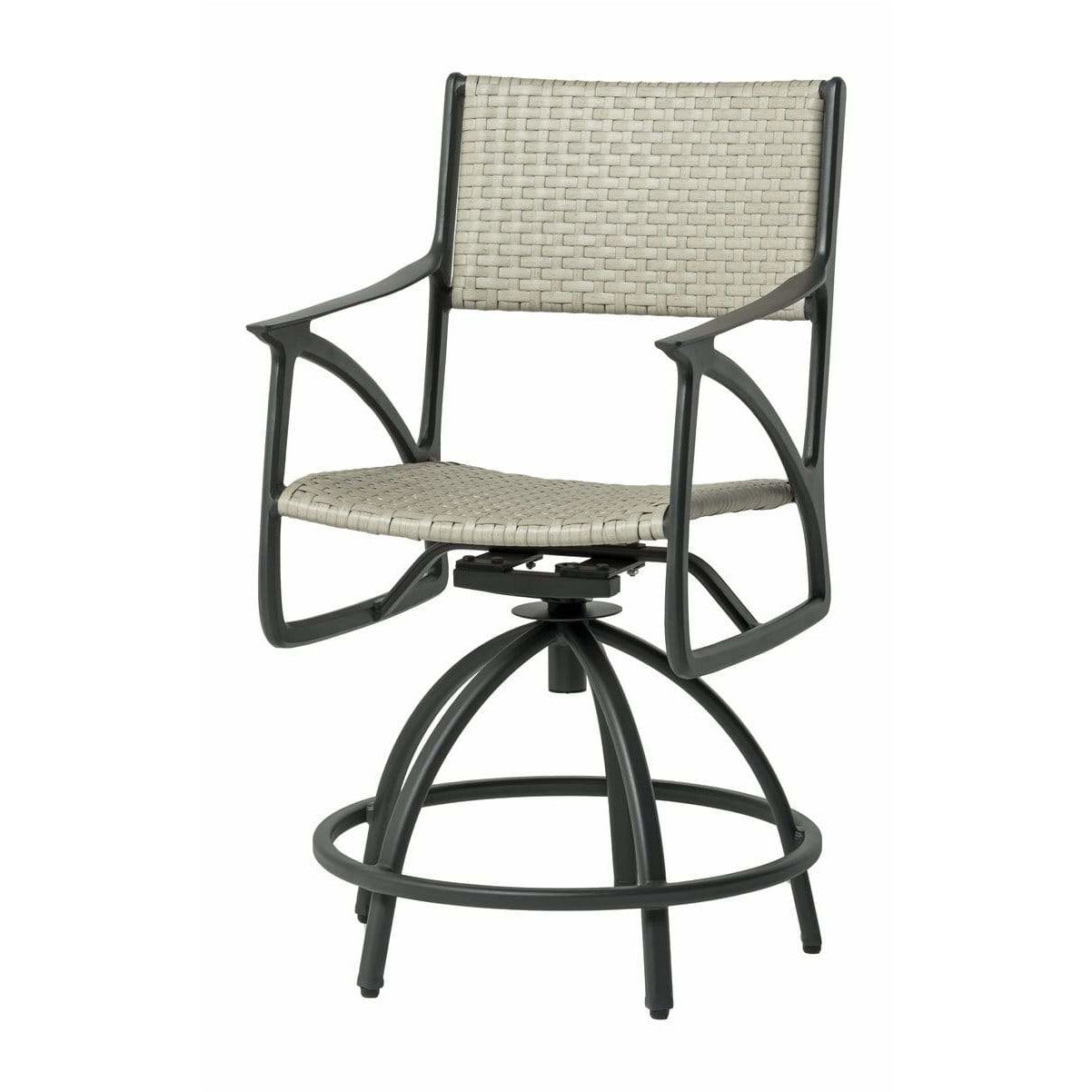 Gensun Amari Woven Swivel Rocking Balcony Stool 70250036