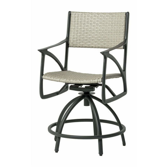 Gensun Amari Woven Swivel Rocking Balcony Stool 70250036