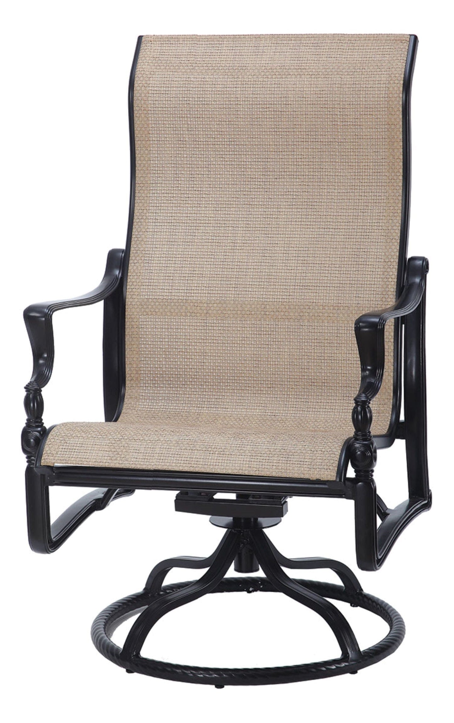 Gensun Bel Air Sling High Back Swivel Rocking Lounge Chair 50990024 Seating Gensun 