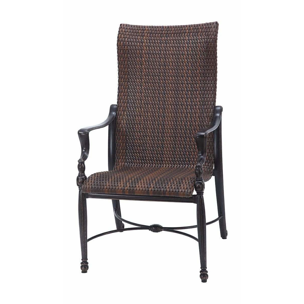 Gensun | Bel Air Woven High Back Dining Chair | 70990001 Seating Gensun 