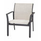 Gensun Echelon Sling Lounge Chair - Stacking 50470021 Seating Gensun 