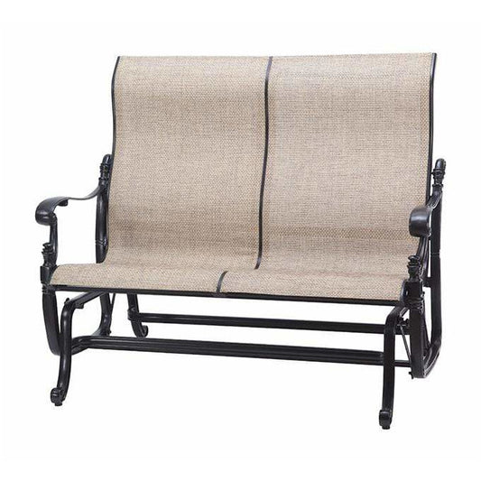 Gensun Florence Sling High Back Love Seat Glider 50230004