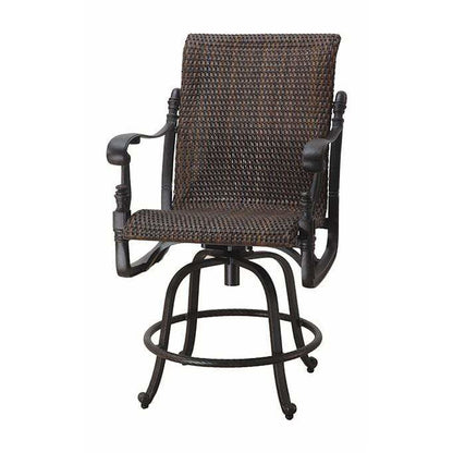 Gensun Florence Woven Swivel Balcony Stool 70230006