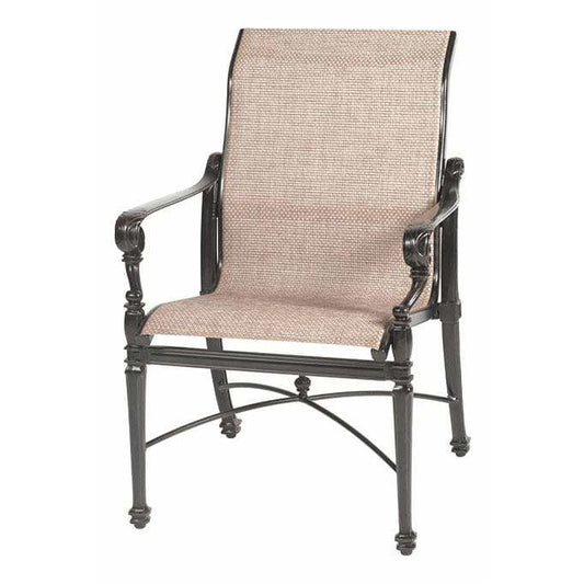 Gensun Grand Terrace Sling Standard Back Dining Chair 5034SB01