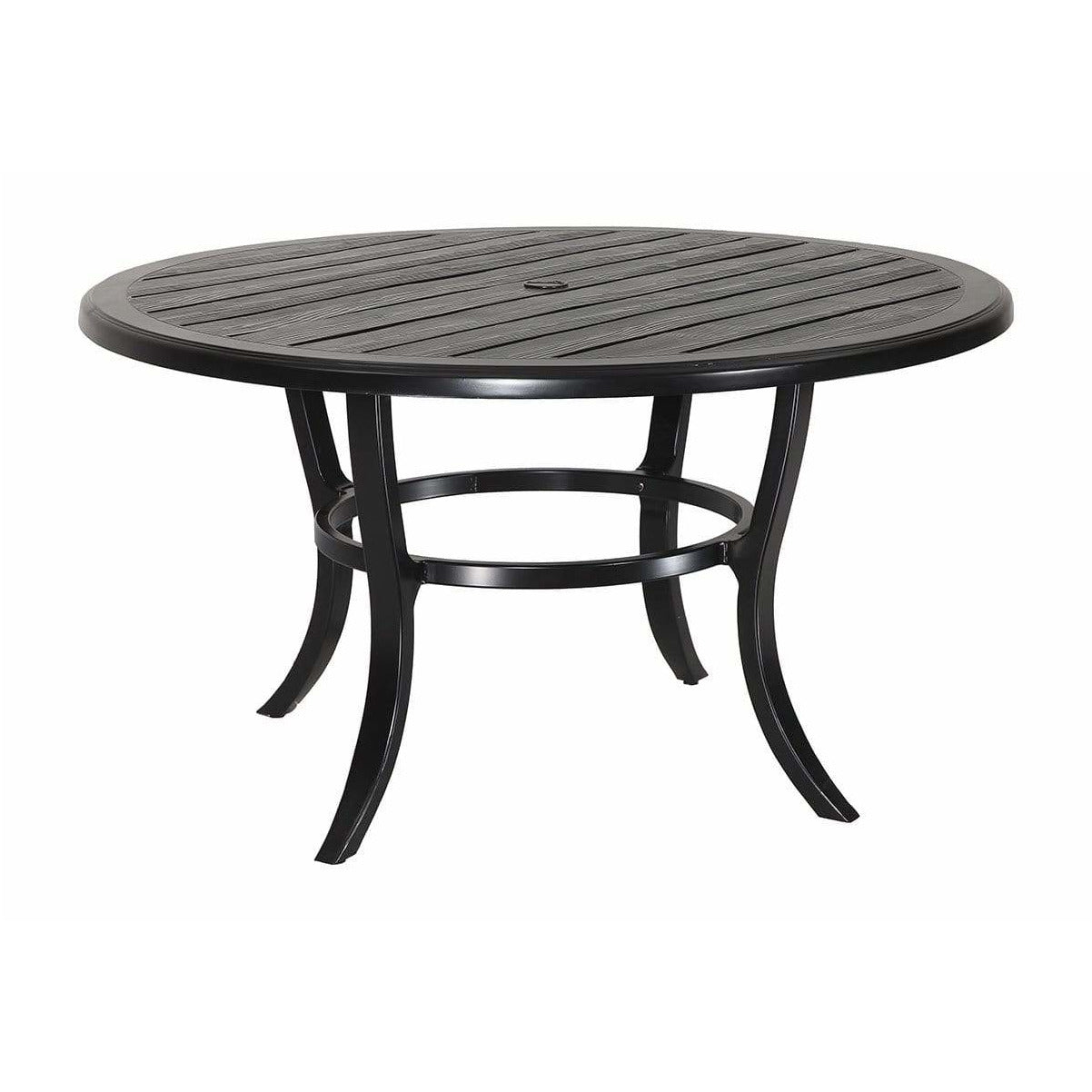 Gensun Lattice 53" Round Dining Table - 10290A53