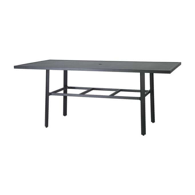 Gensun Plank 44" x 86" Rectangular Balcony Table 10460NC9