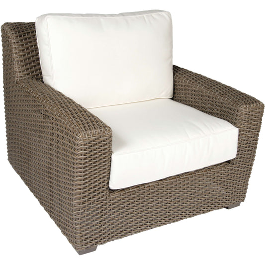 Woodard Augusta Wicker Lounge Chair Replacement Cushion CU592011