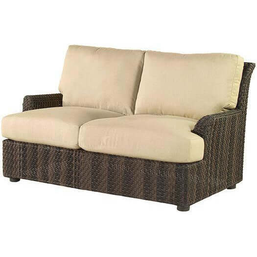 Woodard Aruba Wicker Love Seat Replacement Cushion CU530021